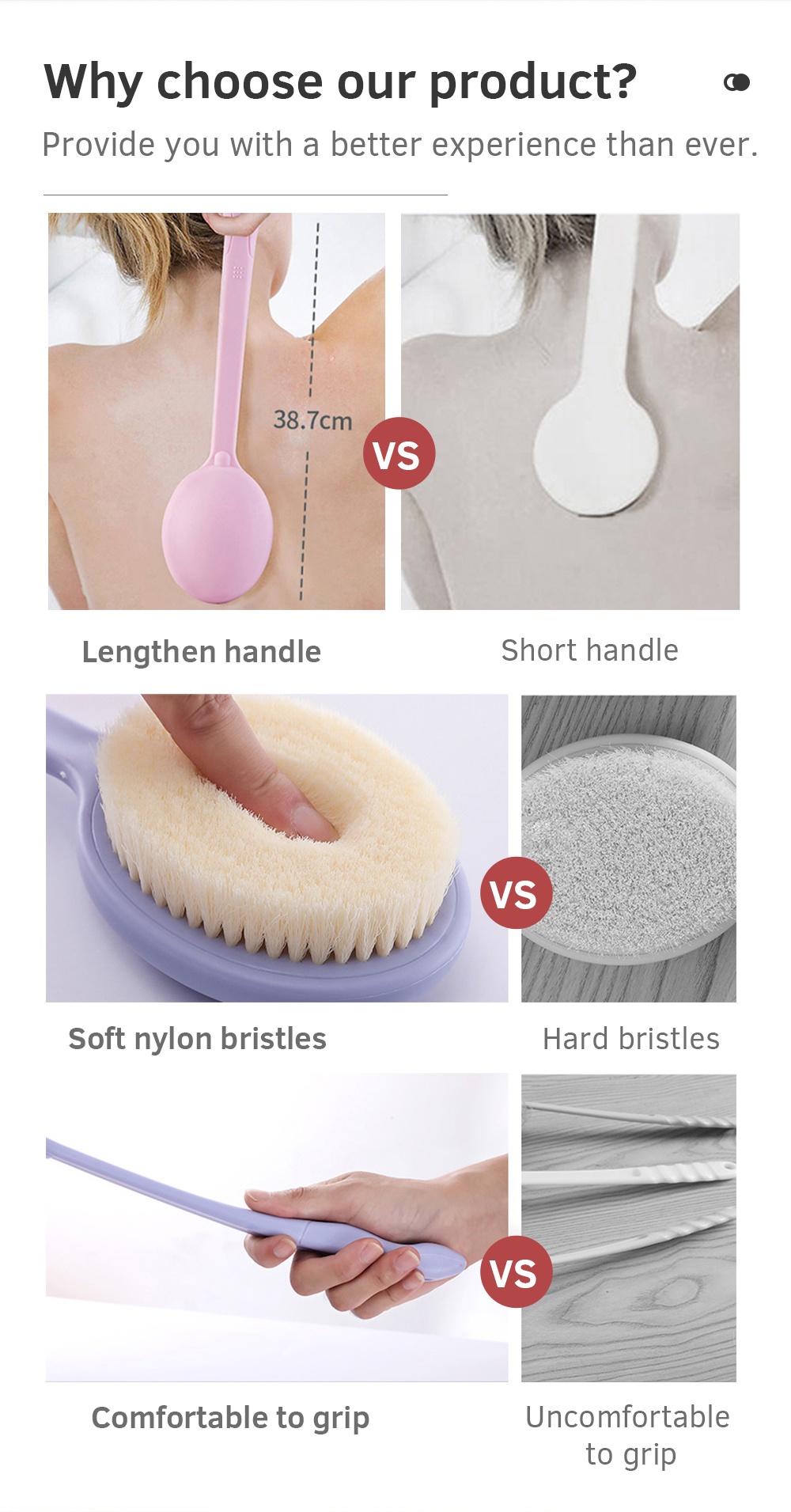 Long Handle Bath Brush-2